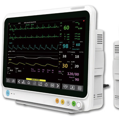 ποιότητας  ICU 12.1 Inch Touchable LCD CE Plug-in Patient Monitor Multiparameter Bedside ICU εργοστάσιο