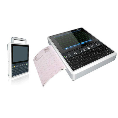 ποιότητας  Touch Screen Holter 12 Lead Ecg Machines 12 Channel Ecg With Touch Screen Electrocardiograma 12 Channels εργοστάσιο